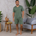 Pijama curto masculino- malha PV