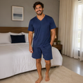 Pijama curto masculino DV- malha PV