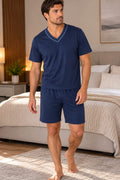 Pijama Masculino Malha PV Azul Marinho