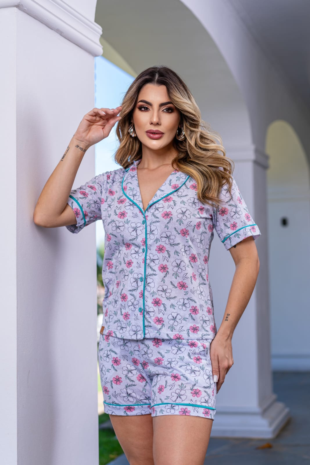 Pijama Americano Malha